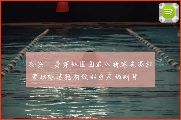 孙兴慜身穿韩国国家队新球衣亮相 带动球迷抢购致部分尺码断货